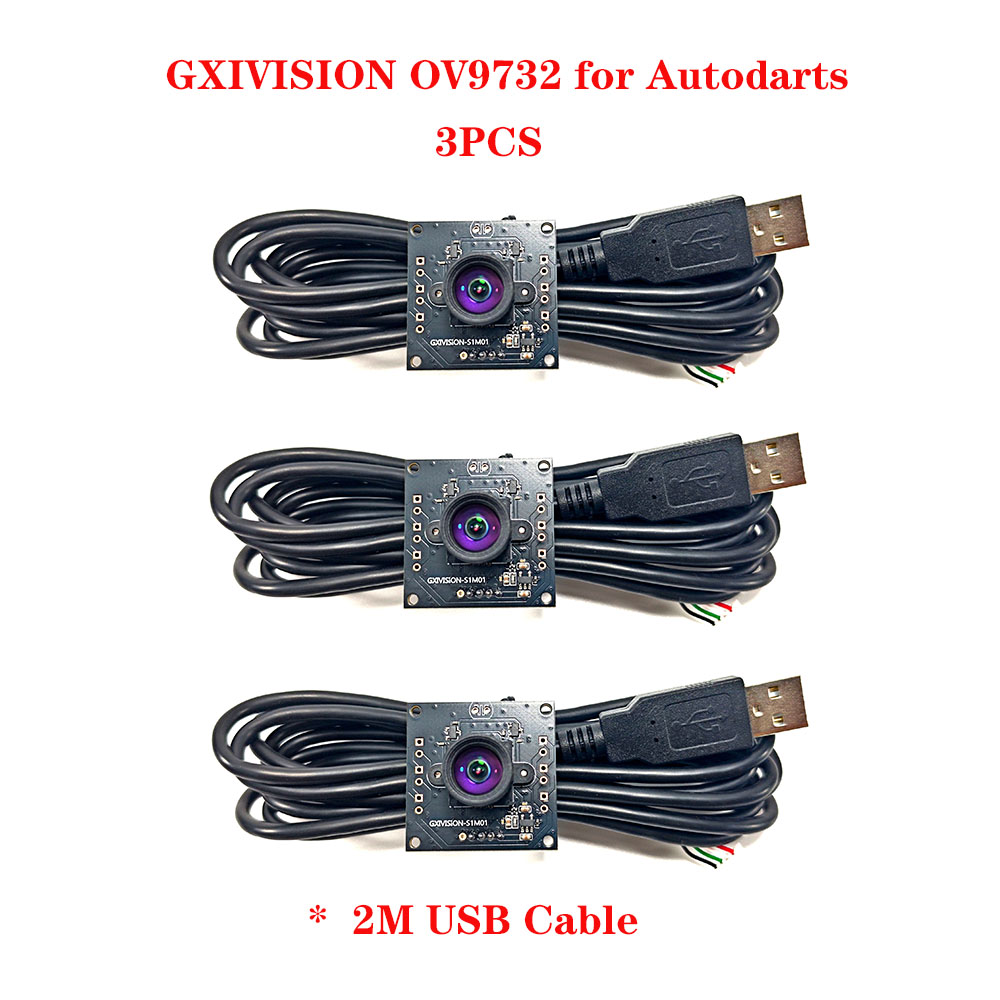 Autodarts Cam GXIVISION OV9732 - đánh giá và giá Raspberry Pi Global Shutter Camera Imx296