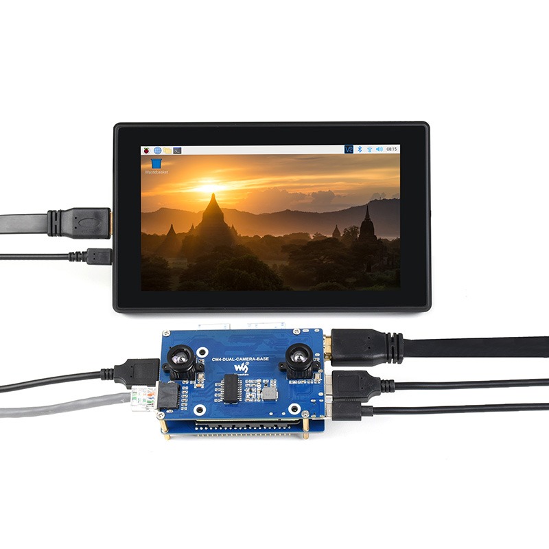 Hot Raspberry PI CM4 Binocular - đánh giá và giá Raspberry Pi Compute Module 4 Dual Camera Board