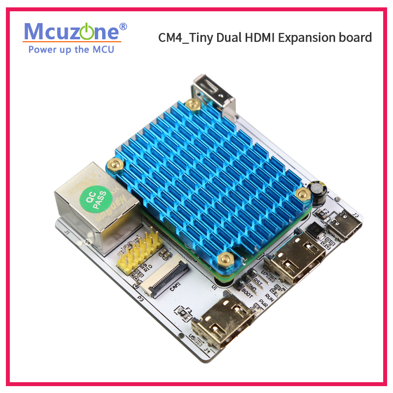 RPi CM4_Tiny Expansion board,  - đánh giá và giá Raspberry Pi Compute Module 4 Dual Camera Board